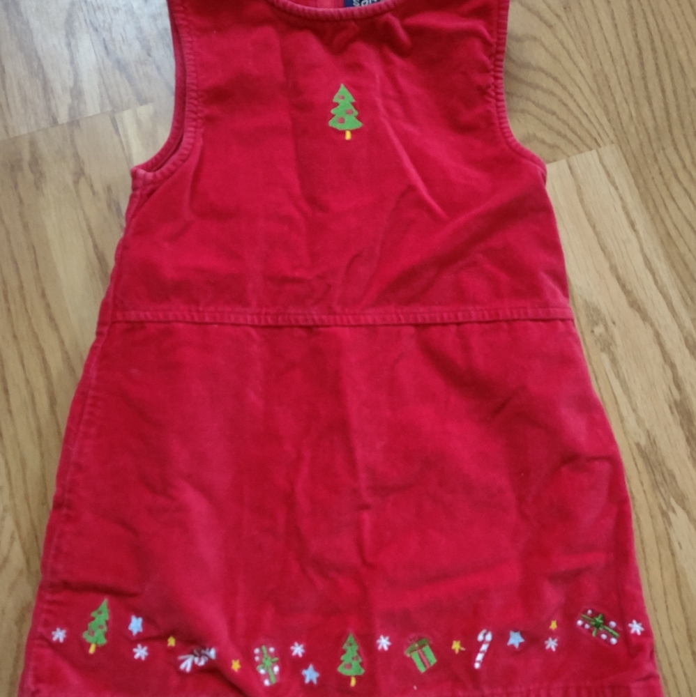 Velvet holiday dress